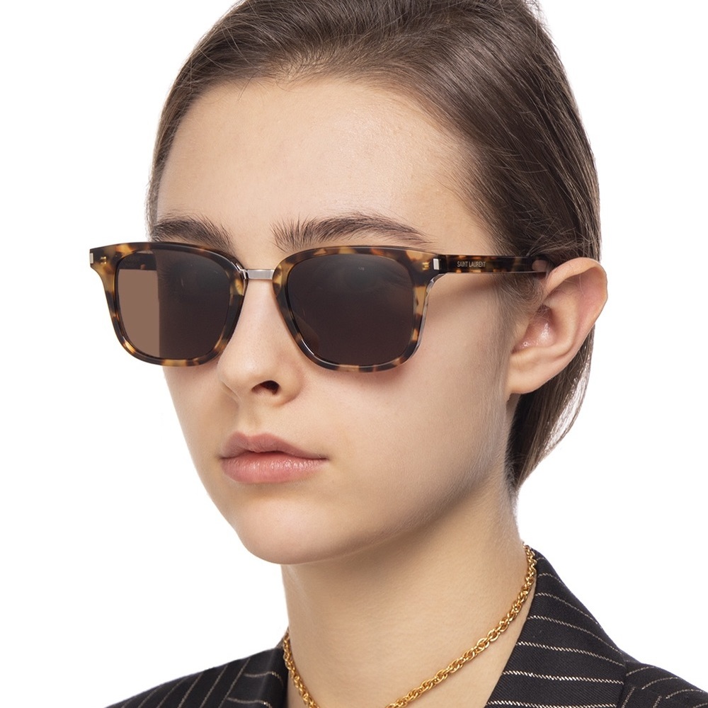 Saint Laurent
Unisex 51mm Havana Sunglasses SL341